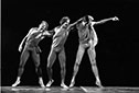 Three male dancers